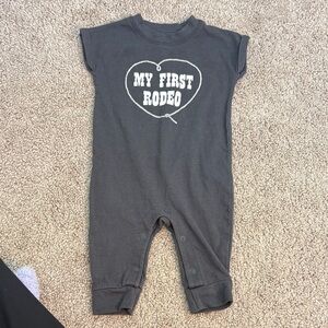 ‘My First Rodeo' Baby Onesie